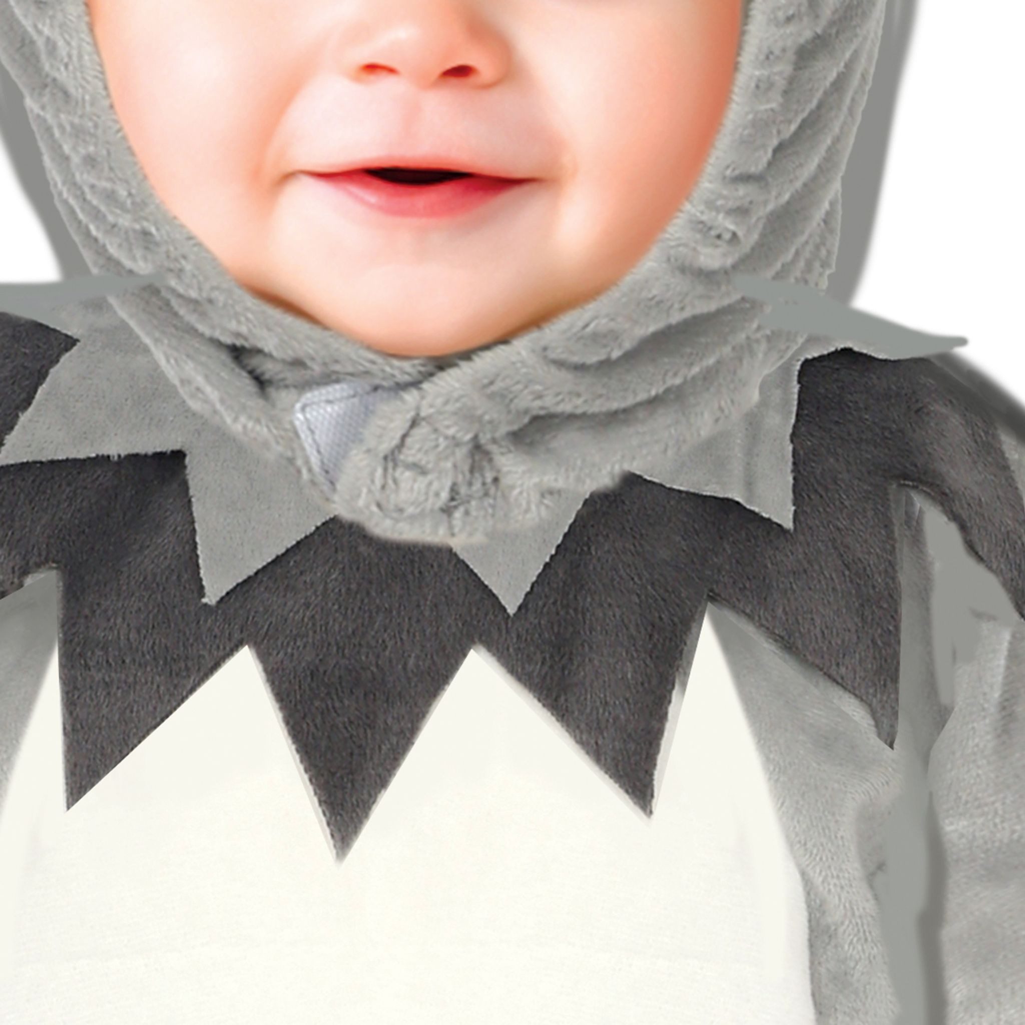 Fiestas Guirca Kostüm Kinderkostüm Kleiner Grauer Wolf 12–24 Monate Halloween Fasching