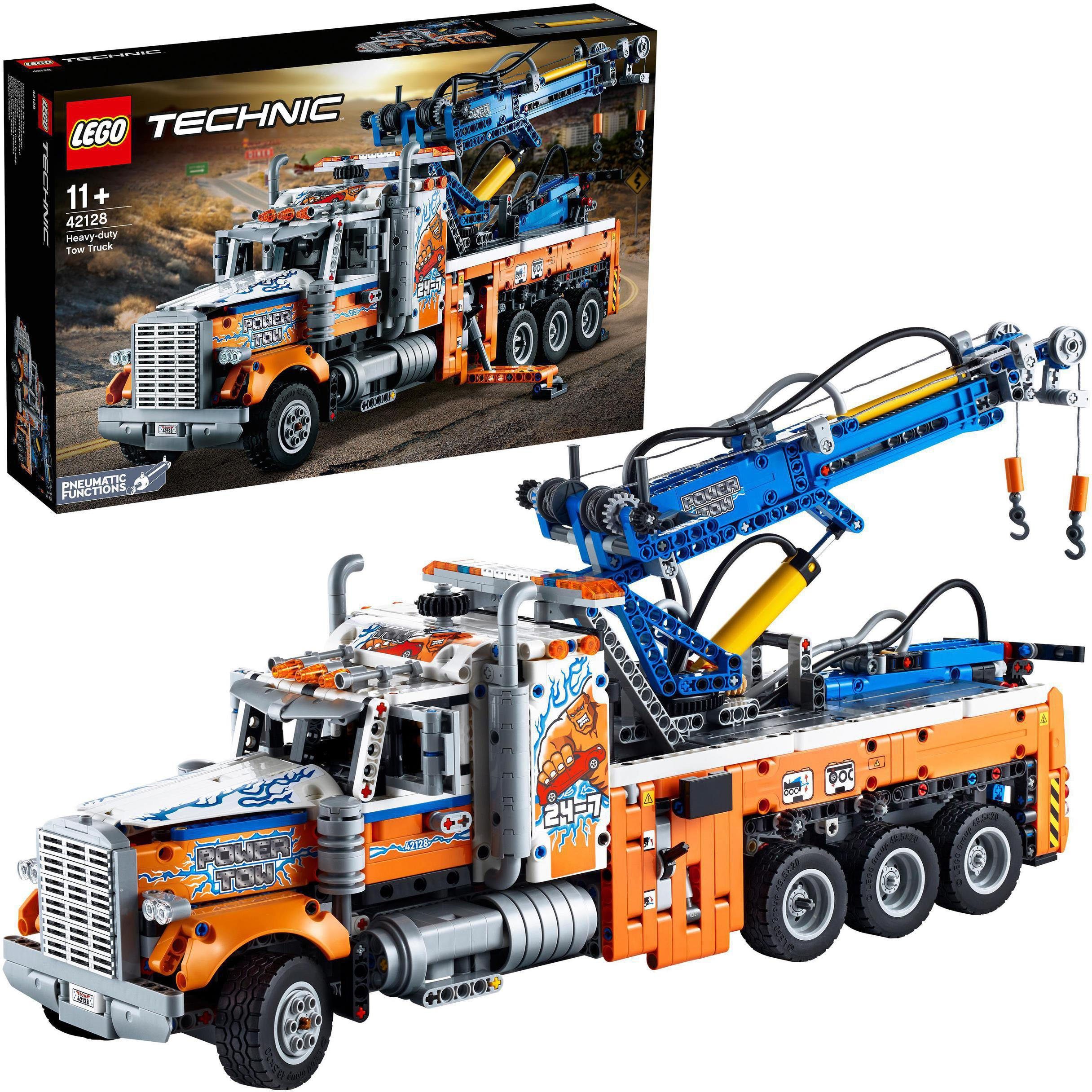 LEGO® Europe Schwerlast-Abschleppwagen LEGO® Technic, in Konstruktionsspielsteine (42128), St), Made (2017