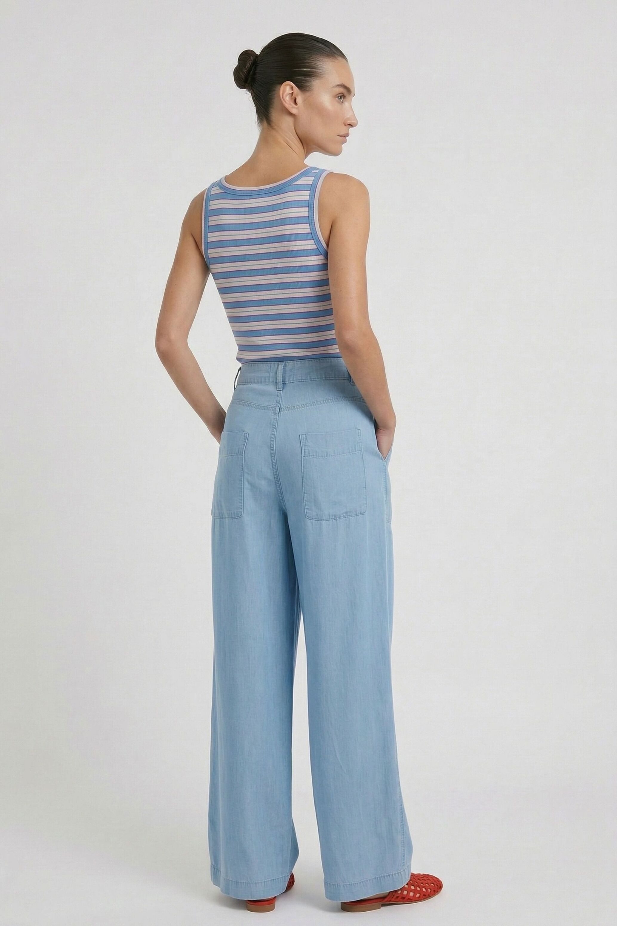 Oui Stoffhose