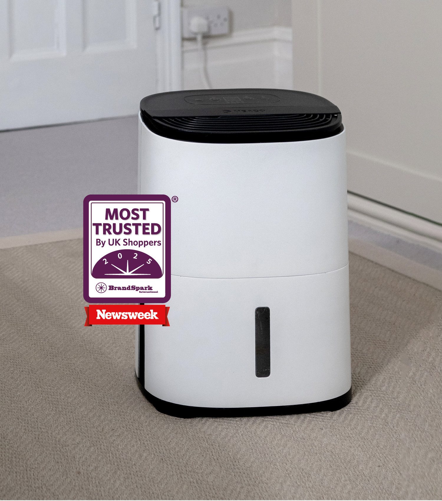 Meaco Luftentfeuchter Arete® One 6L, Entfeuchtung 6 l/Tag, Tank 1,8 l