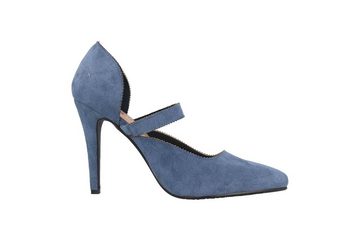 Andres Machado AM5533 Ante Azul Pumps