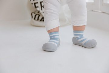 Attipas Ergonomische Baby Lauflernschuhe - Kinder Hauschuhe, Natural Herb Lauflernschuh