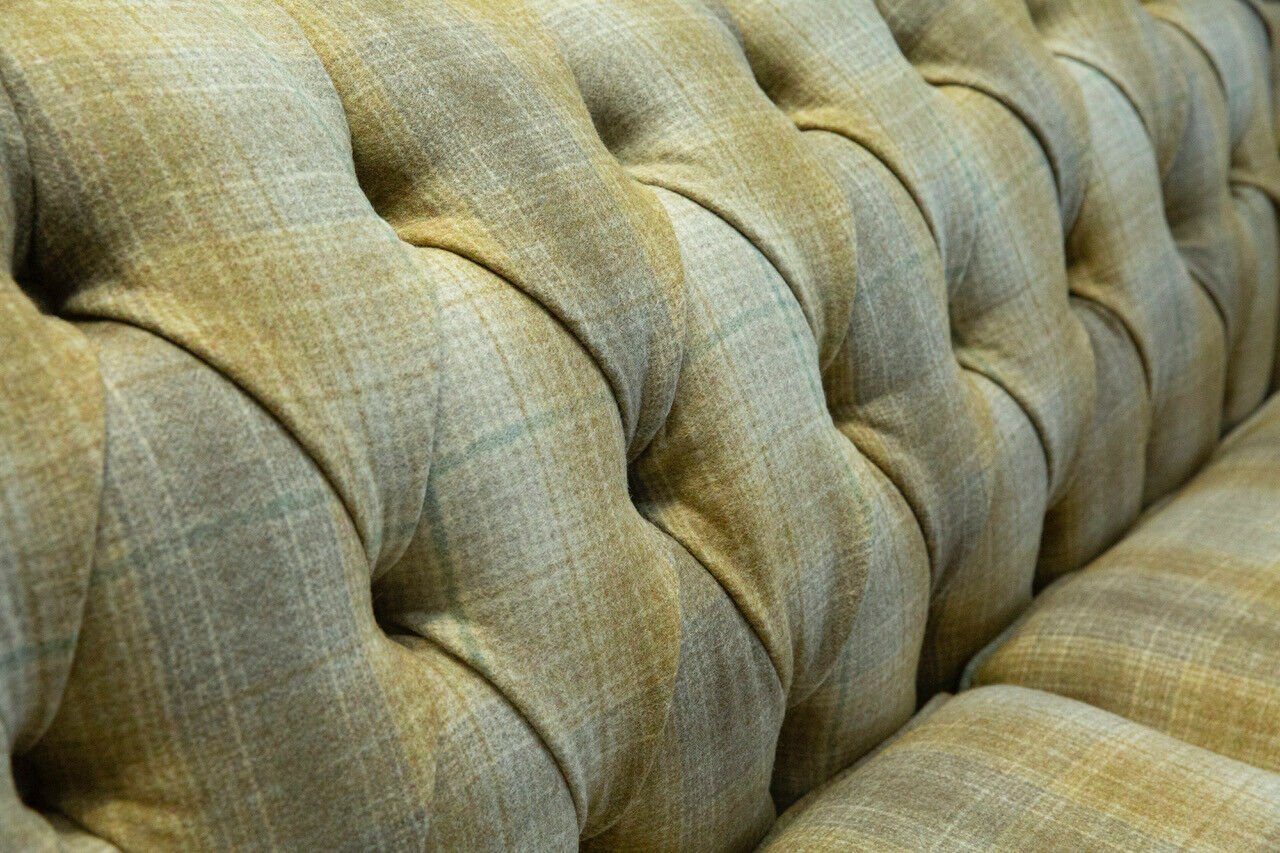 JVmoebel Chesterfield-Sofa, Couch 2 Design Sitzer Sofa 200 Chesterfield cm