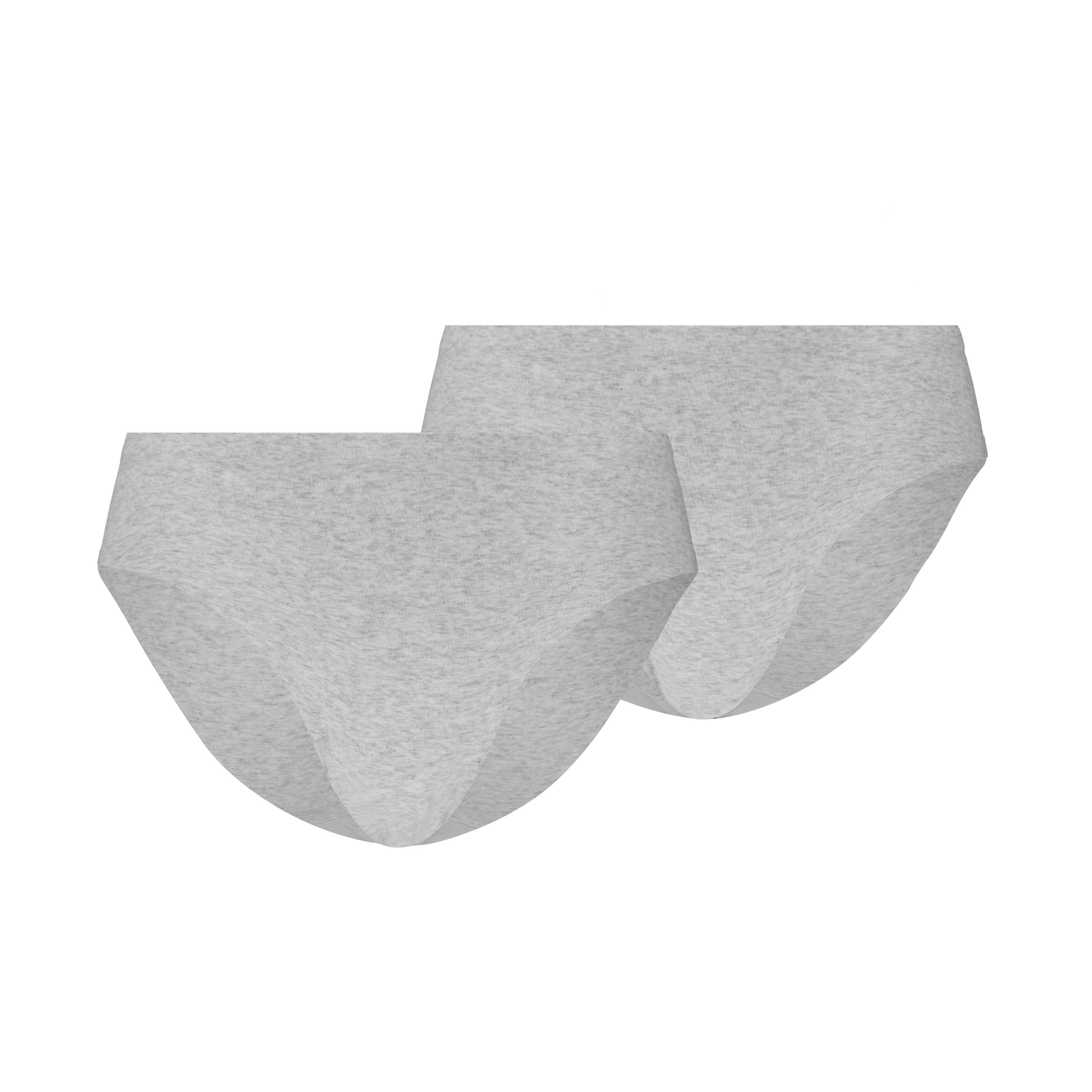 PUMA Slip PUMA WOMEN INVISIBLE COTTON BRIEFS 2P (2er Pack) nahtlose Ränder für eine unsichtbare Passform