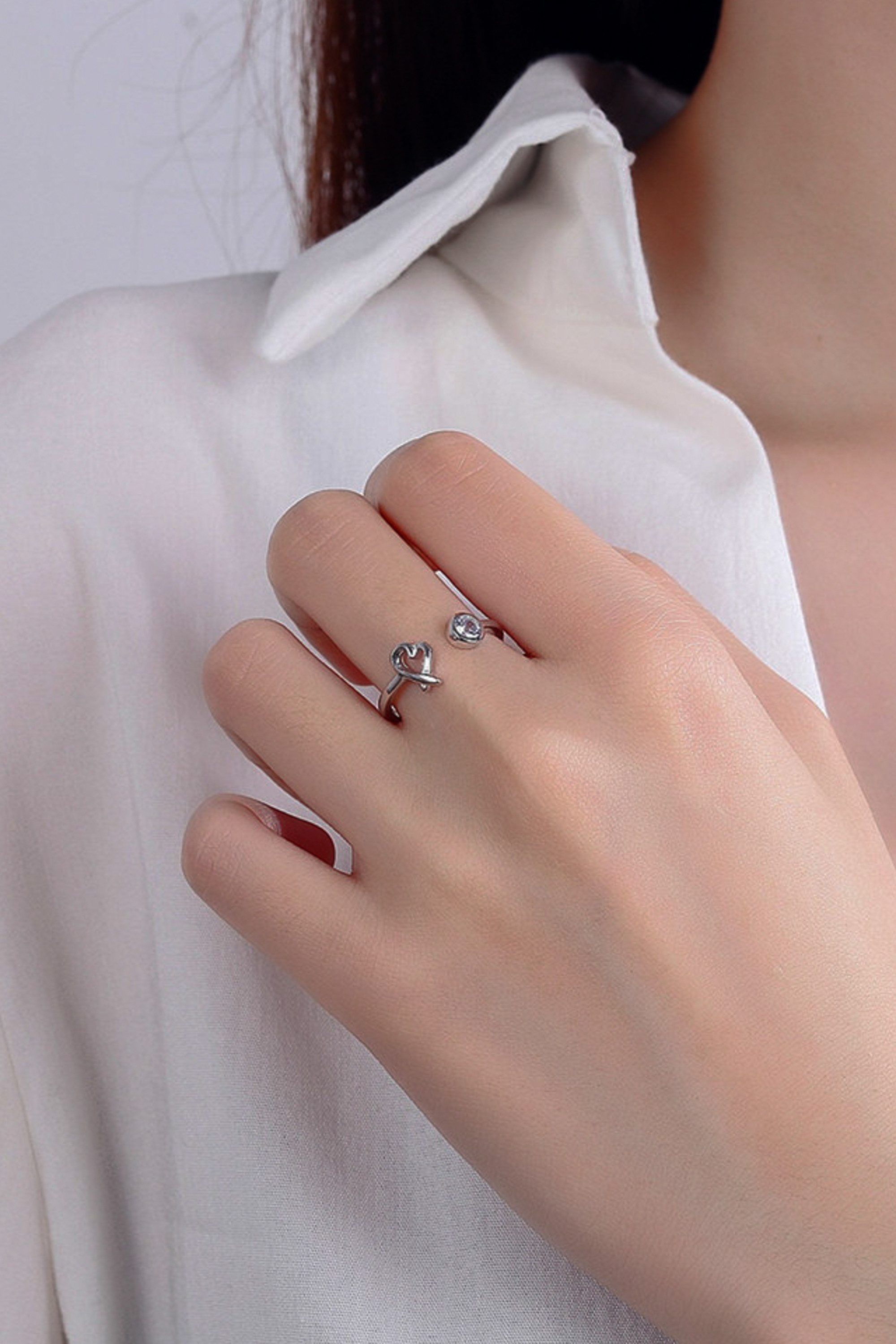 COLLEZIONE ALESSANDRO Silberring Love günstig online kaufen