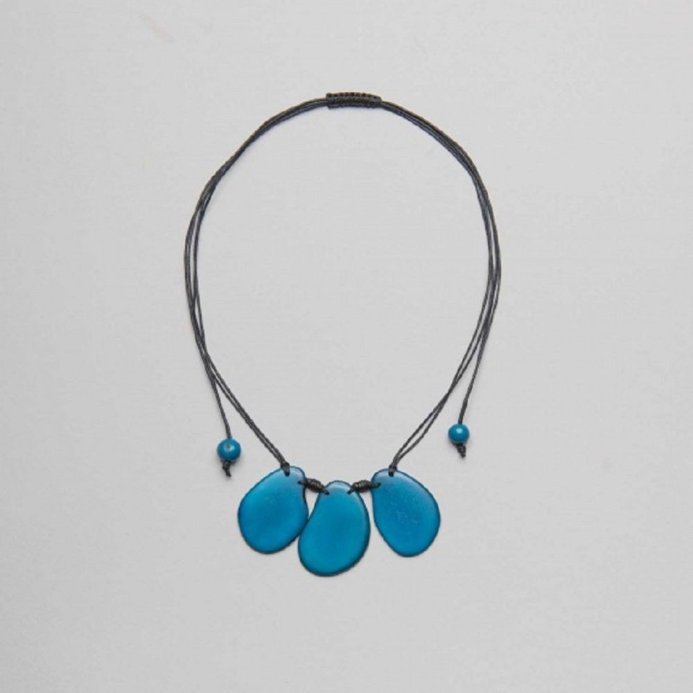 La Tagua Manufactura Statementkette - Kette - handgefertigt - Naturkette