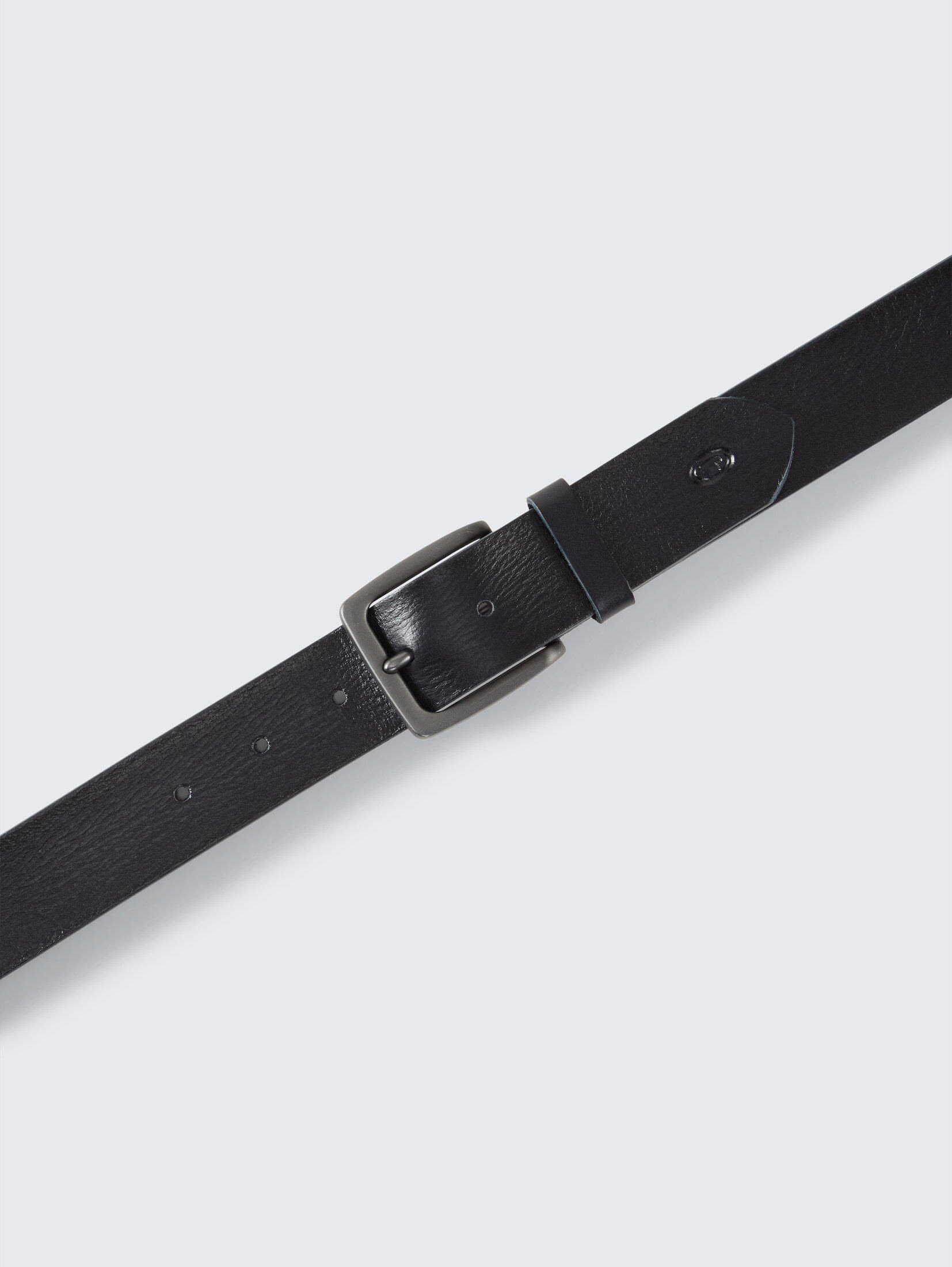 TOM TAILOR Ledergürtel Belts TTSCOTT Ledergürtel mit eckiger Dornschließe