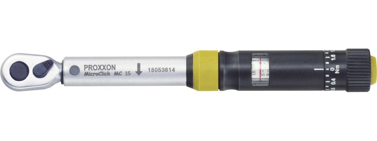 Steckschlüssel Proxxon Drehmomentschlüssel Micro Click MC 15 6,35