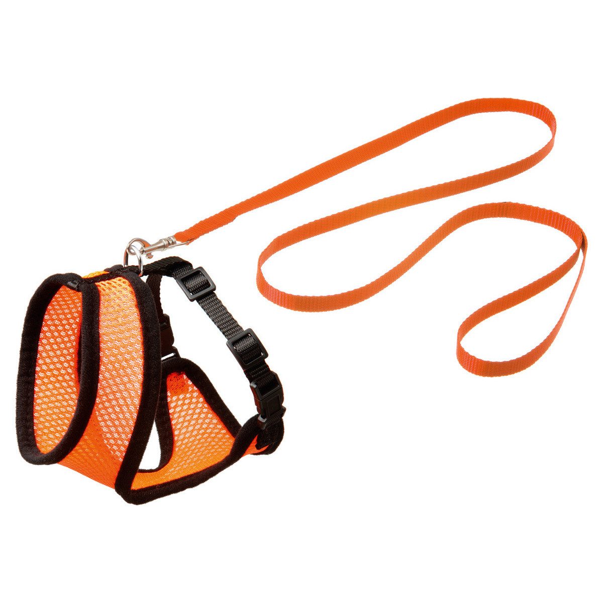 Karlie Geschirr Kätzchengarnitur Harms orange-schwarz