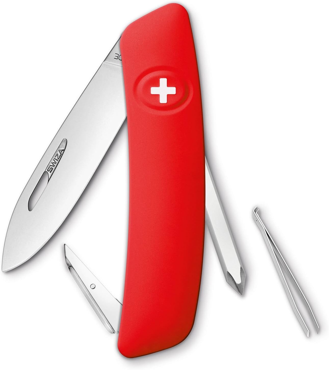 SWIZA Universalmesser SWIZA Schweizer Messer D02 rot 6 Funktionen Scbweiz