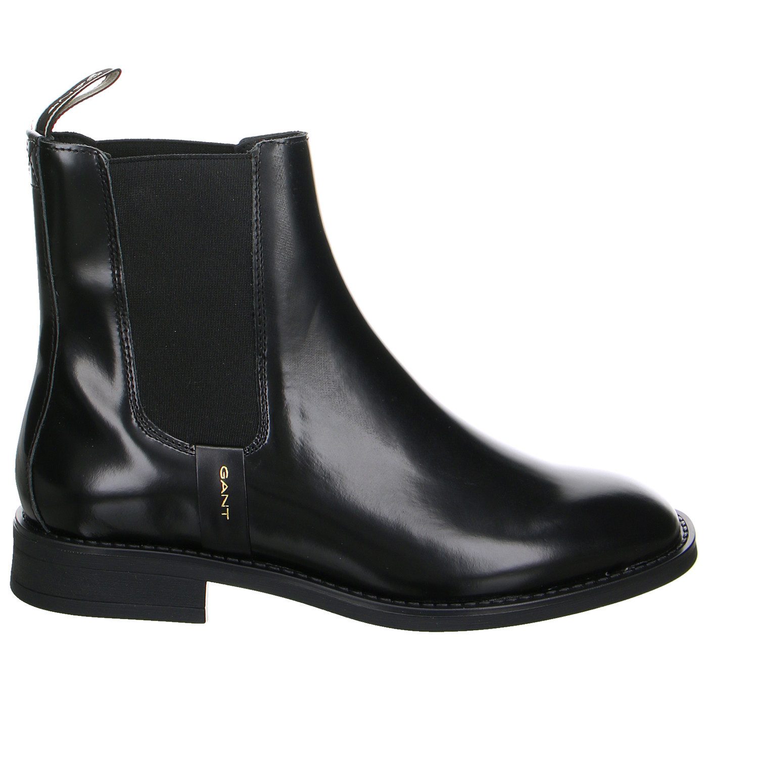 Gant Gant Fayy Chelsea Boot Leder Stiefeletten schwarz Stiefelette