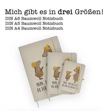 Mr. & Mrs. Panda Notizbuch Bären mit Hut - Transparent - Geschenk, Oma, Vater Sohn, Kind, Notizh Mr. & Mrs. Panda, Personalisierbar