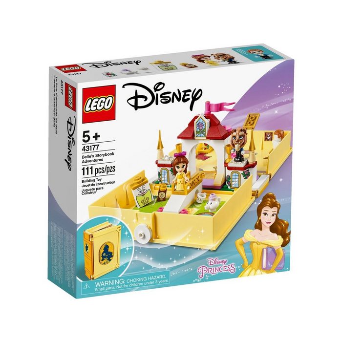LEGO® Konstruktionsspielsteine LEGO® Disney™ Princess - Belles Märchenbuch (Set 111 St)