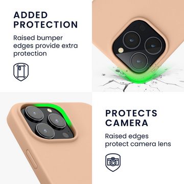 kwmobile Handyhülle Hülle für Apple iPhone 14 Pro Max, Hülle Silikon gummiert - Handyhülle - Handy Case Cover