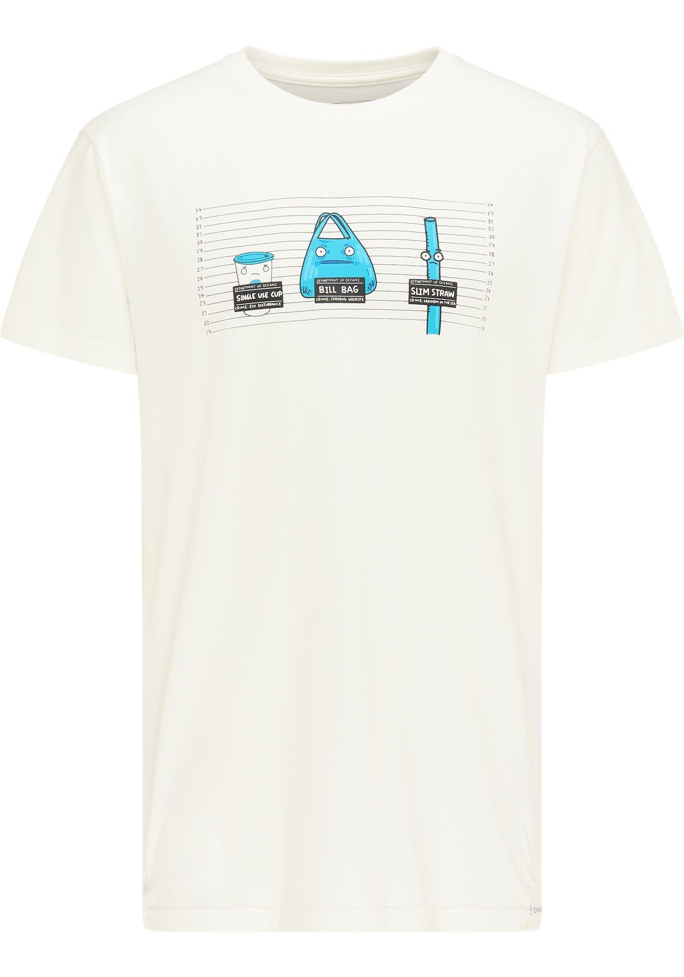 SOMWR T-Shirt Somwr W Fugitive Bill Bag Tee Damen Kurzarm-Shirt