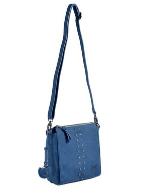 Sansibar Umhängetasche SANSIBAR-Damen Crossover Bag 20x22x8 003 - midnight-blue