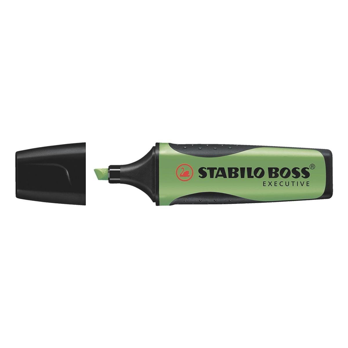 STABILO Marker BOSS® Executive, (1-tlg), Textmarker, schnelltrockend grün