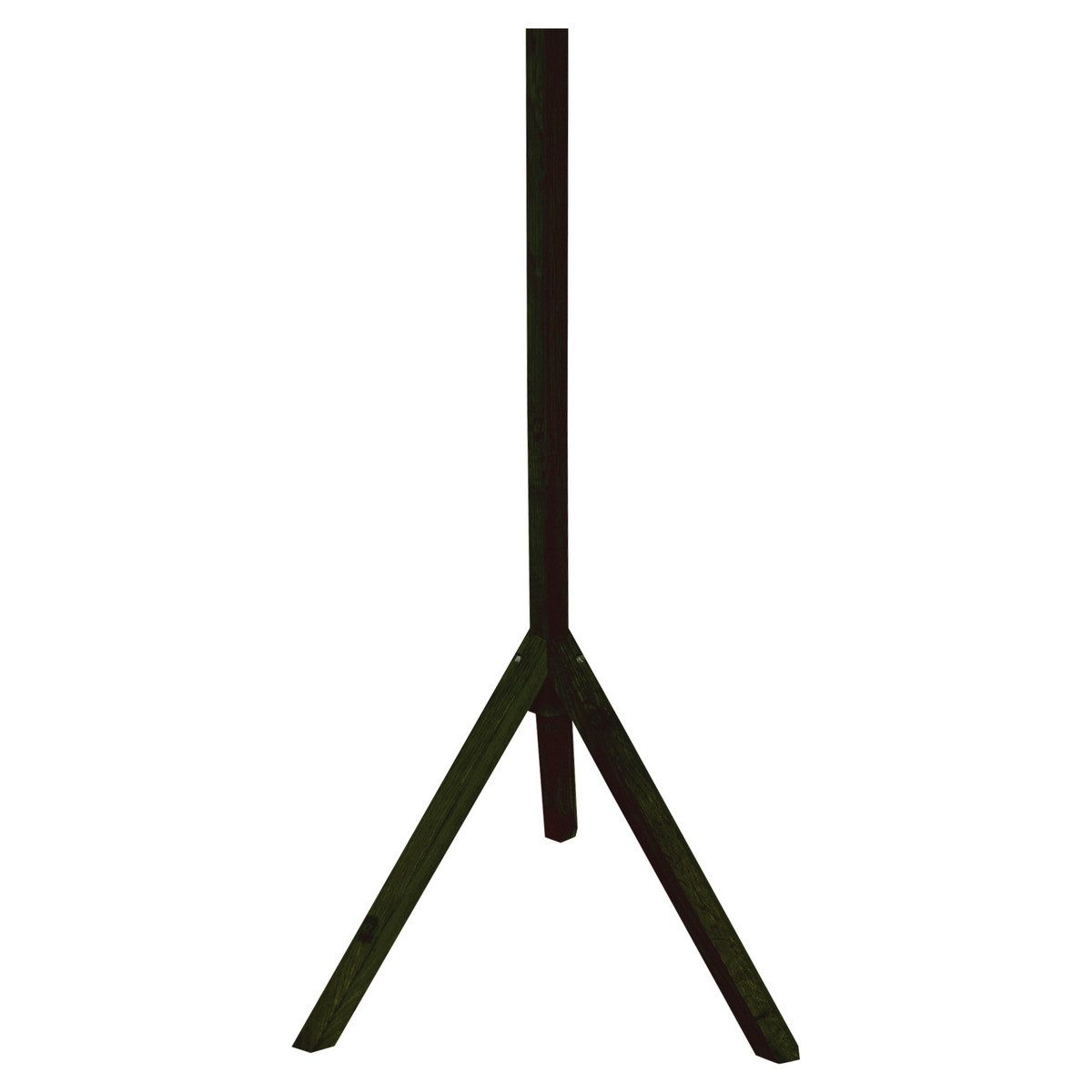 Erdtmann Vogelhausständer Vogelhausständer aus Fichtenholz schwarz