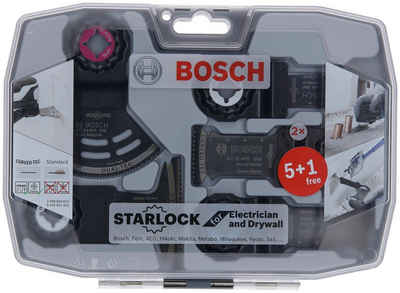 Bosch Professional Werkzeugset »6 tlg. Starlock Tauchsägeblatt Set«, (6-St), Starlock