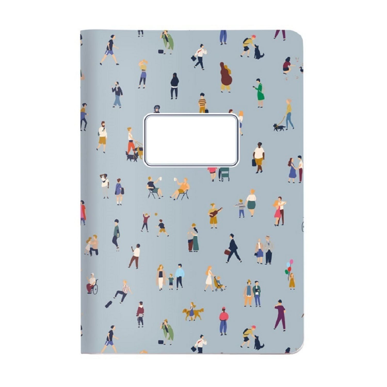 Kugelschreiber Hefte A5 Pattern Happy Life