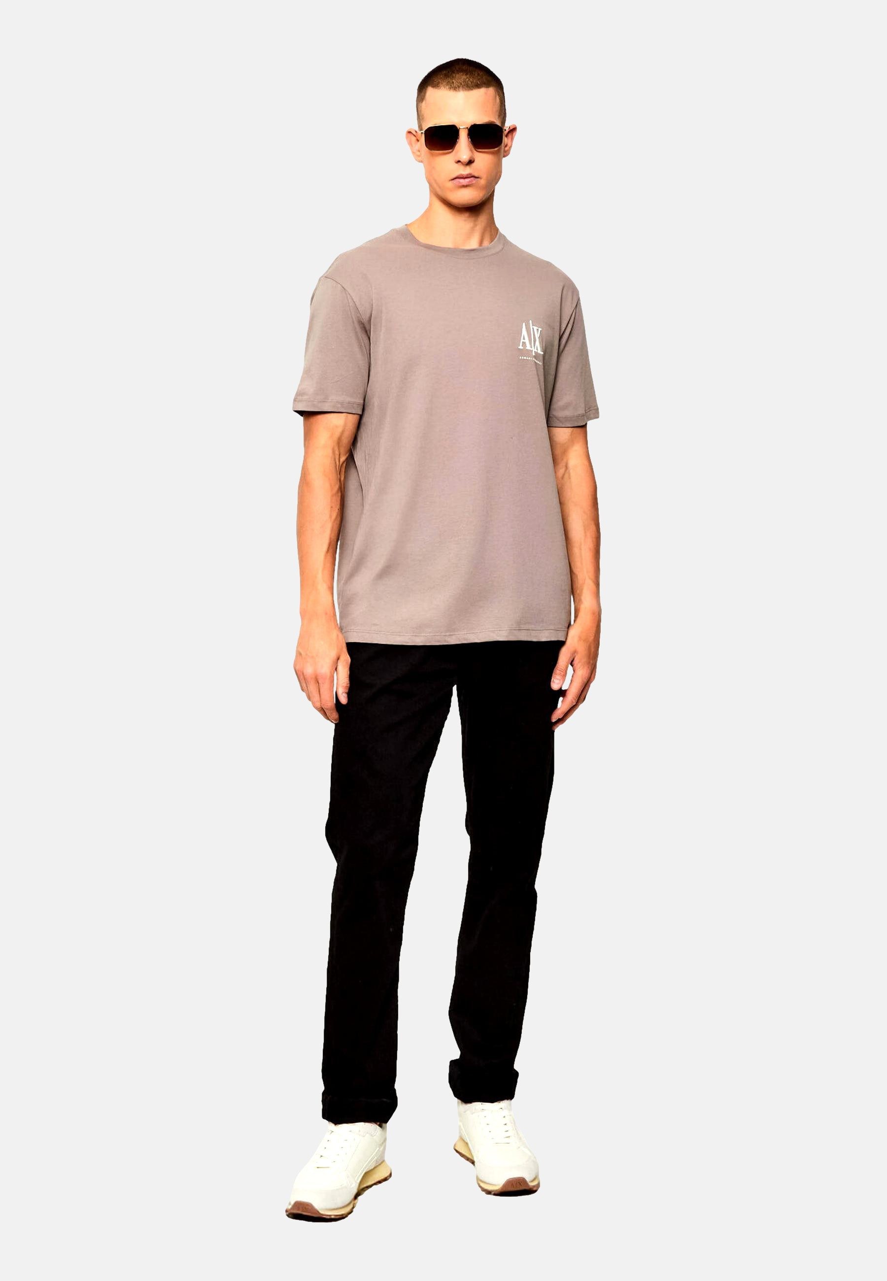 AIX ARMANI EXCHANGE T-Shirt T-Shirt Kurzarmshirt günstig online kaufen