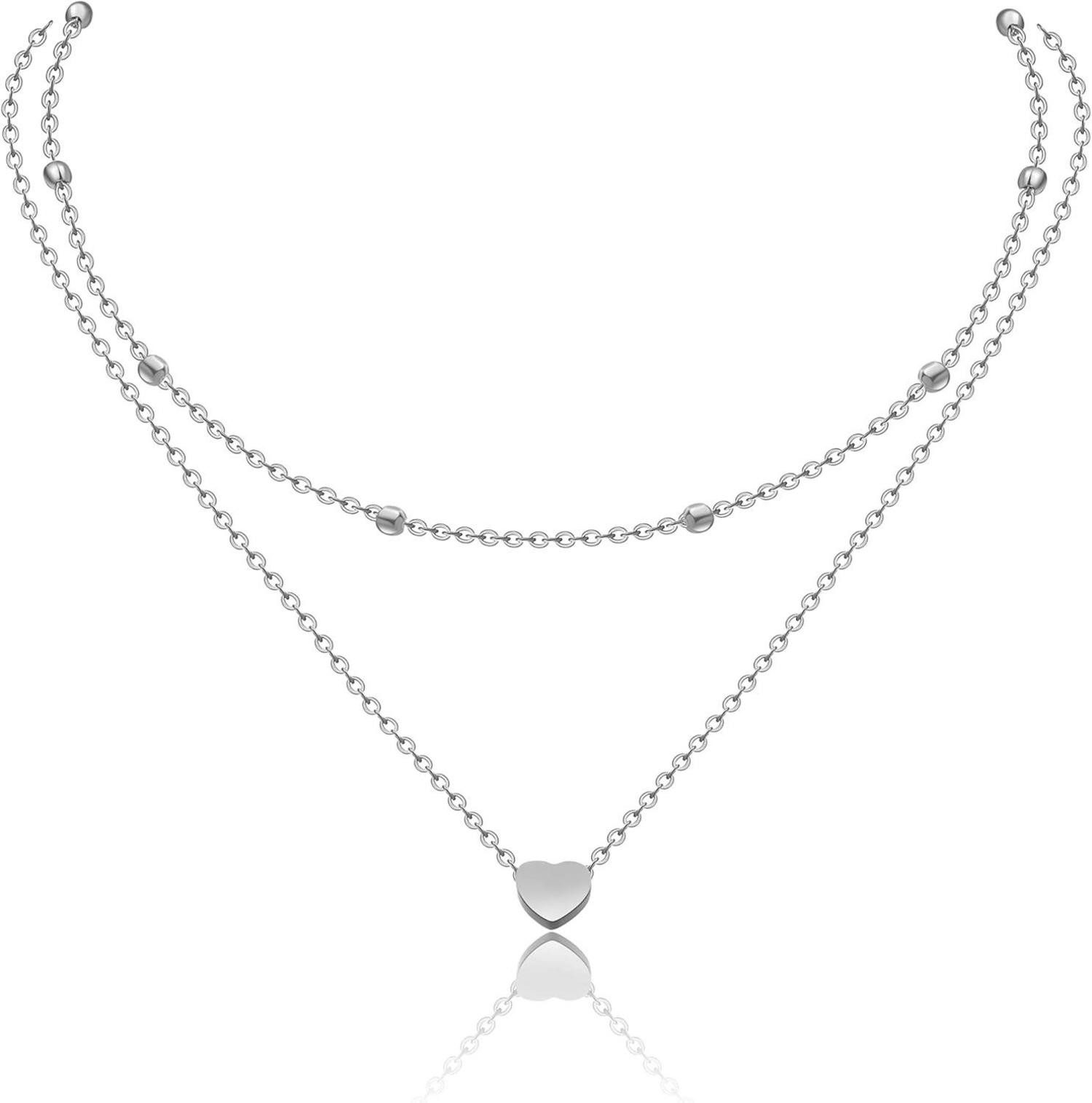LuxusKollektion Kette und Anhänger Set Damen günstig online kaufen