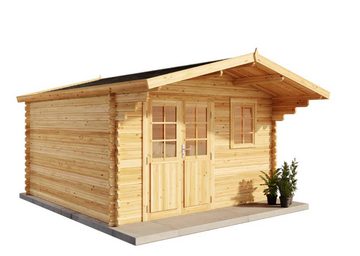 Alpholz Gartenhaus Erki-44 C ISO, BxT: 424x530 cm, Beige