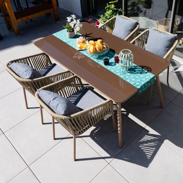 CARO-Möbel Gartentisch, Gartentisch Balkonmöbel Outdoor Möbel