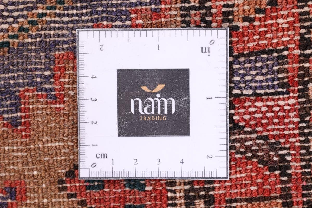 Perserteppich, 8 mm Orientteppich Handgeknüpfter Hamadan Orientteppich rechteckig, Trading, Nain / Höhe: 133x201