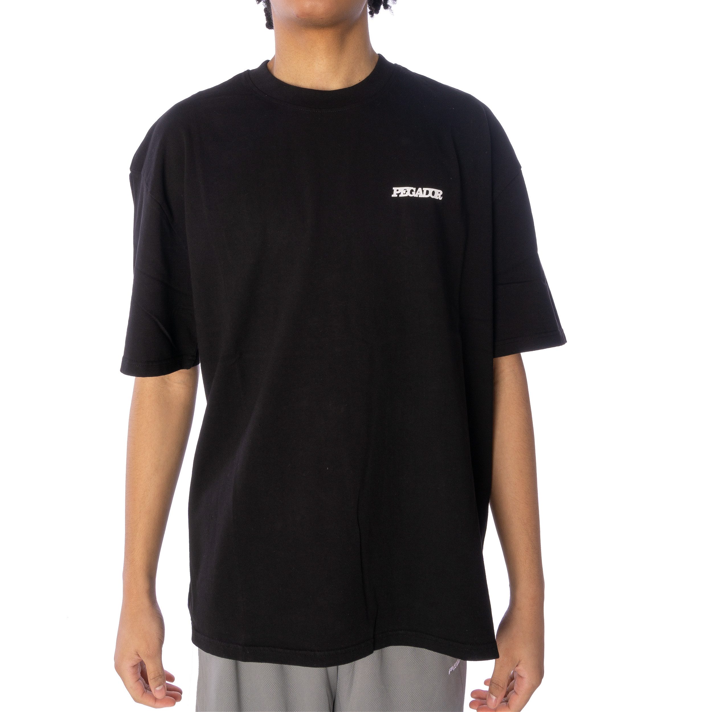 PEGADOR T-Shirt T-Shirt PGDR Bass Oversized Tee, G S, F washed black