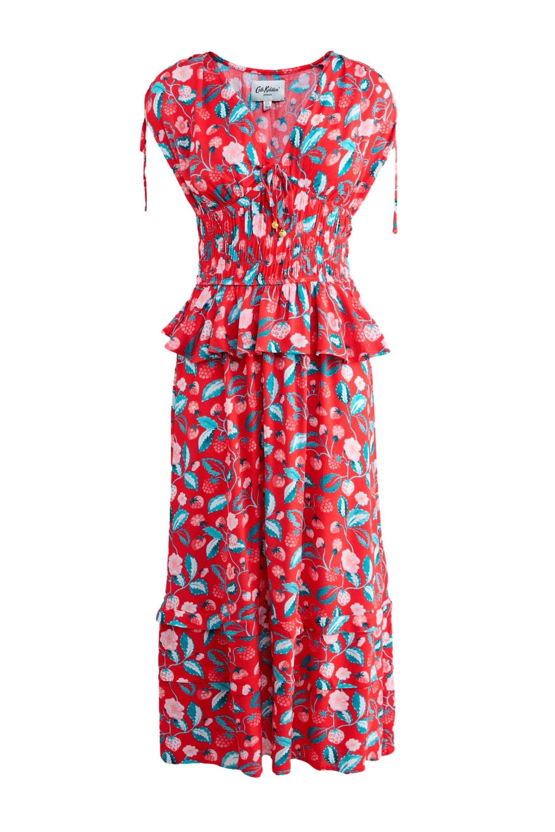 Cath Kidston Midikleid Cath Kidston gesmoktes Midikleid (1-tlg)