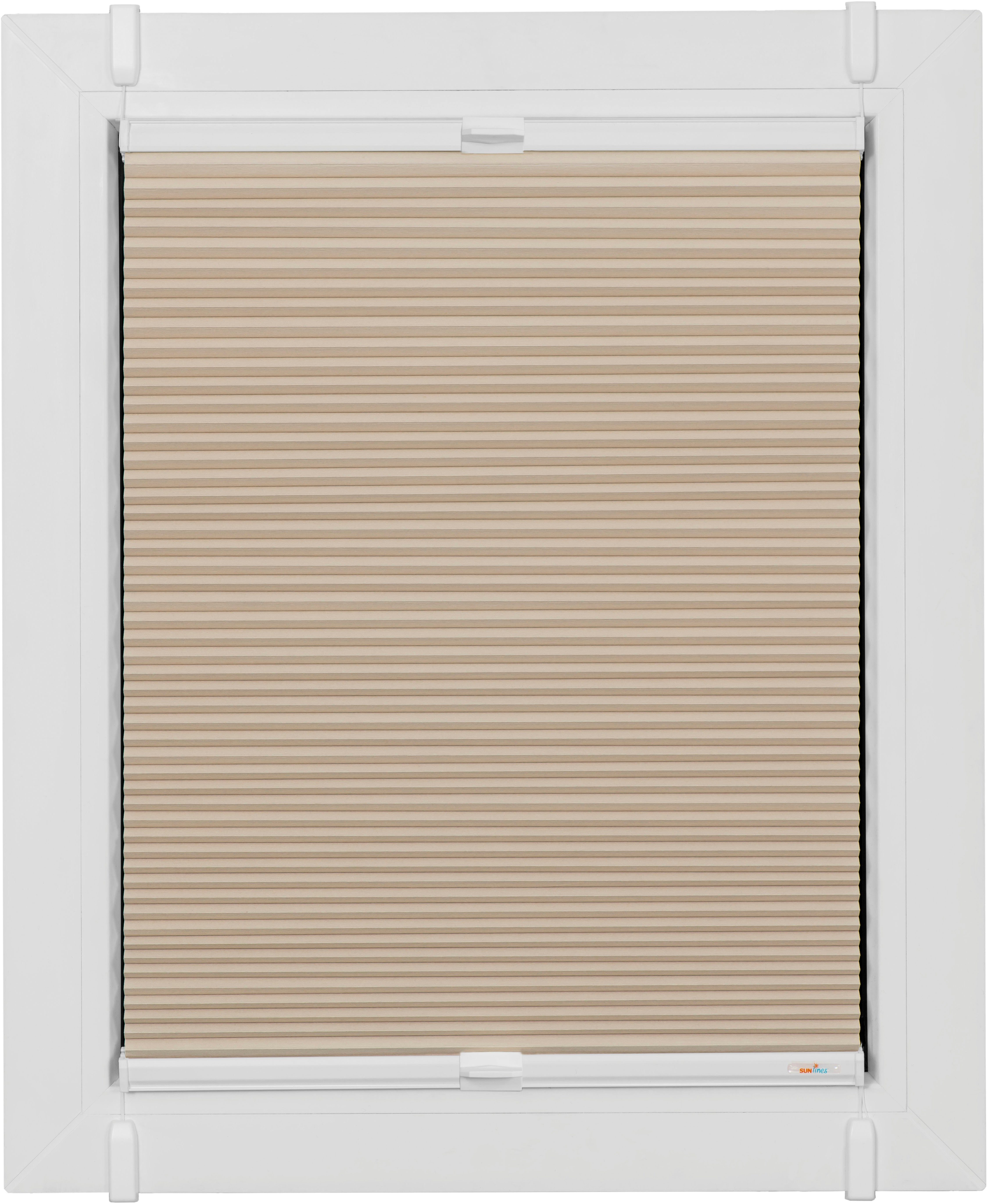 sunlines Wabenplissee "One Size Style Honeycomb VD" verdunkelnd ohne Bohren günstig online kaufen