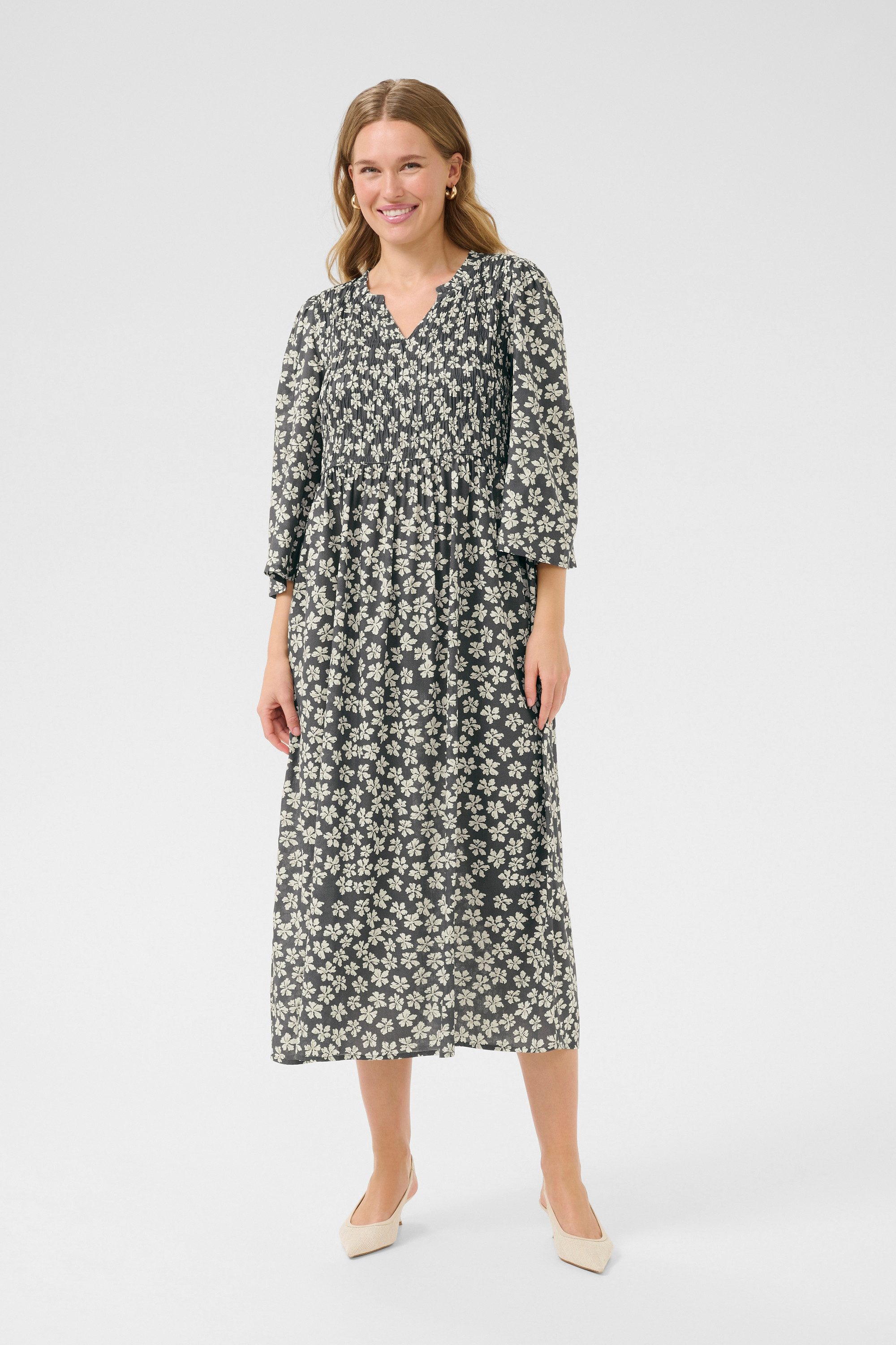 KAFFE Blusenkleid Kleid BPviolet