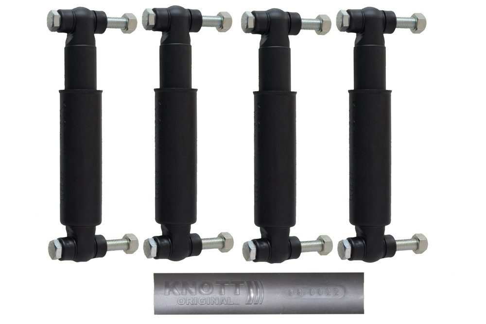 Knott Anhänger 4 x Knott 990022 Achsstoßdämpfer mit Schraubenmaterial