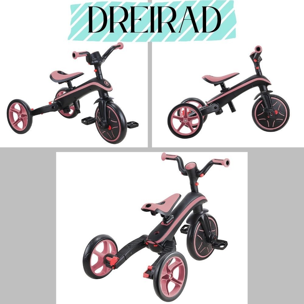 Globber Laufrad Trike Explorer Foldable 4-in-1 Dreirad / Laufrad