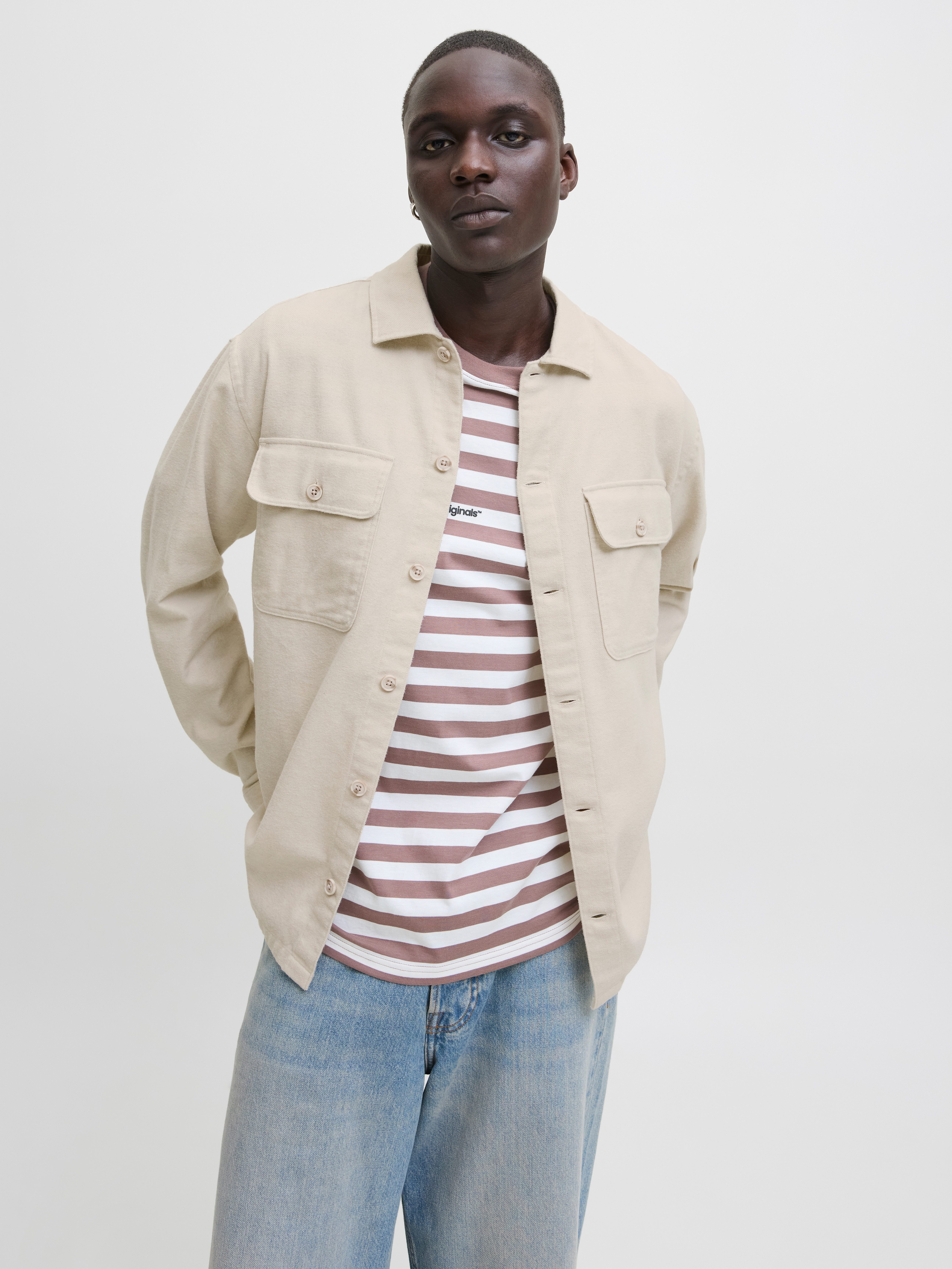 Jack & Jones Langarmhemd JJECHARGE OVERSHIRT günstig online kaufen