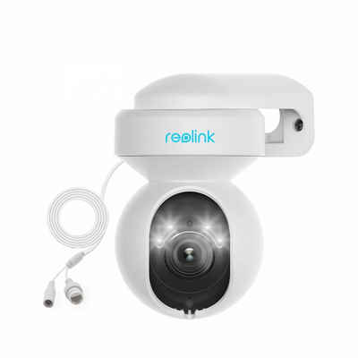 Reolink E1 Outdoor 5MP PTZ 2.4/5G WLAN IP Überwachungskamera (Außenbereich, 1-tlg., Personen- & Autoerkennung, Farbige Nachtsicht, Auto-Tracking, Zoom)