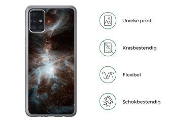 MuchoWow Handyhülle Galaxie - Planet - Sterne, Handyhülle Samsung Galaxy A52 5G, Smartphone-Bumper, Print, Handy