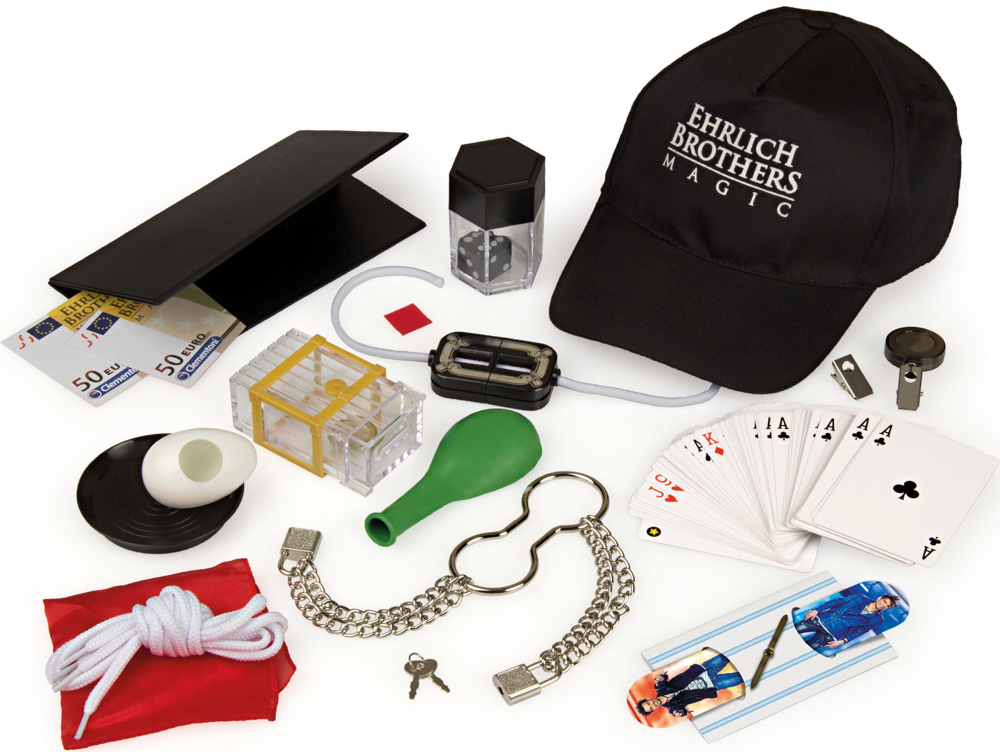 Clementoni® Zauberkasten Ehrlich Brothers, Street Magic