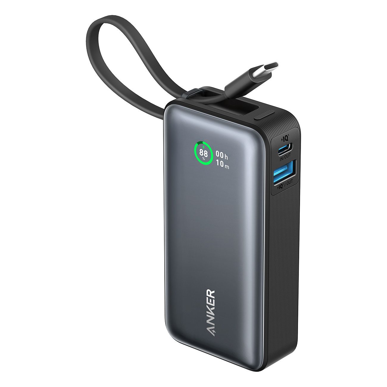 Anker Nano Power Bank (30 W, integriertes USB-C-Kabel) Powerbank – Bild 4 von 5