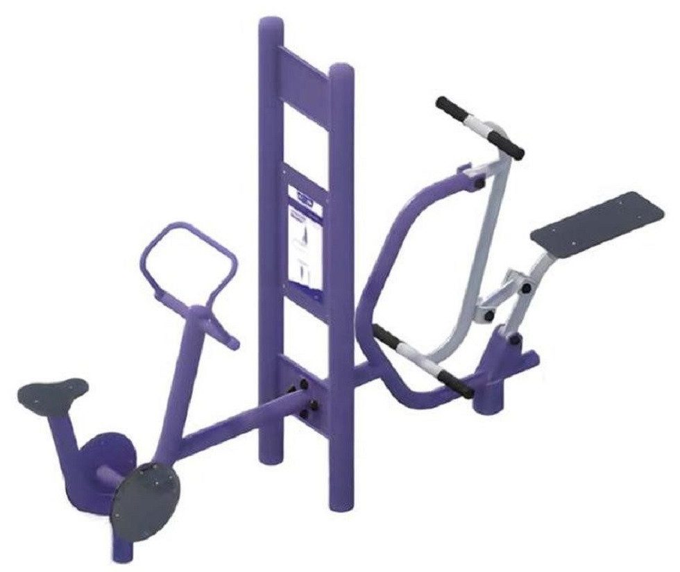 Kraftstation Klimmzugstangen und Bauchtrainer für effektives Krafttraining