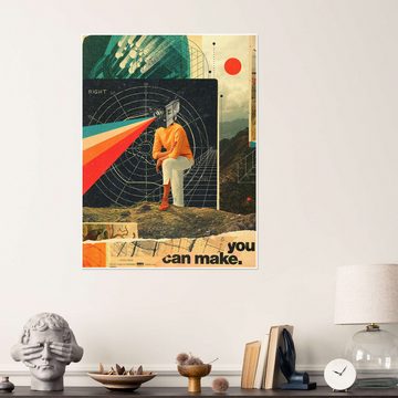 Posterlounge Poster Frank Moth, Sie können es richtig machen, Fotografie