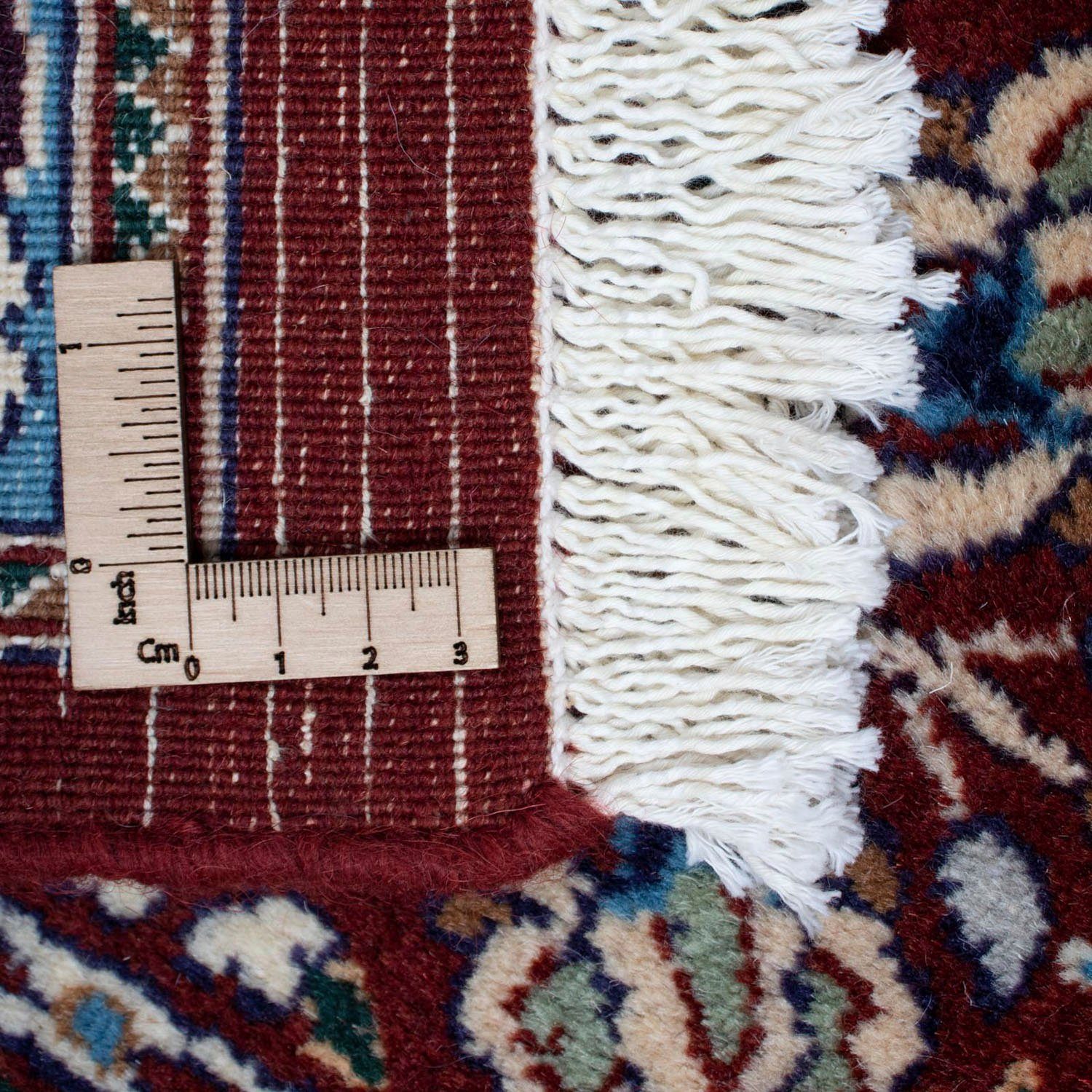Wollteppich Hosseinabad Durchgemustert cm, rechteckig, Rosso Handgeknüpft mm, scuro x 10 155 103 morgenland, Höhe