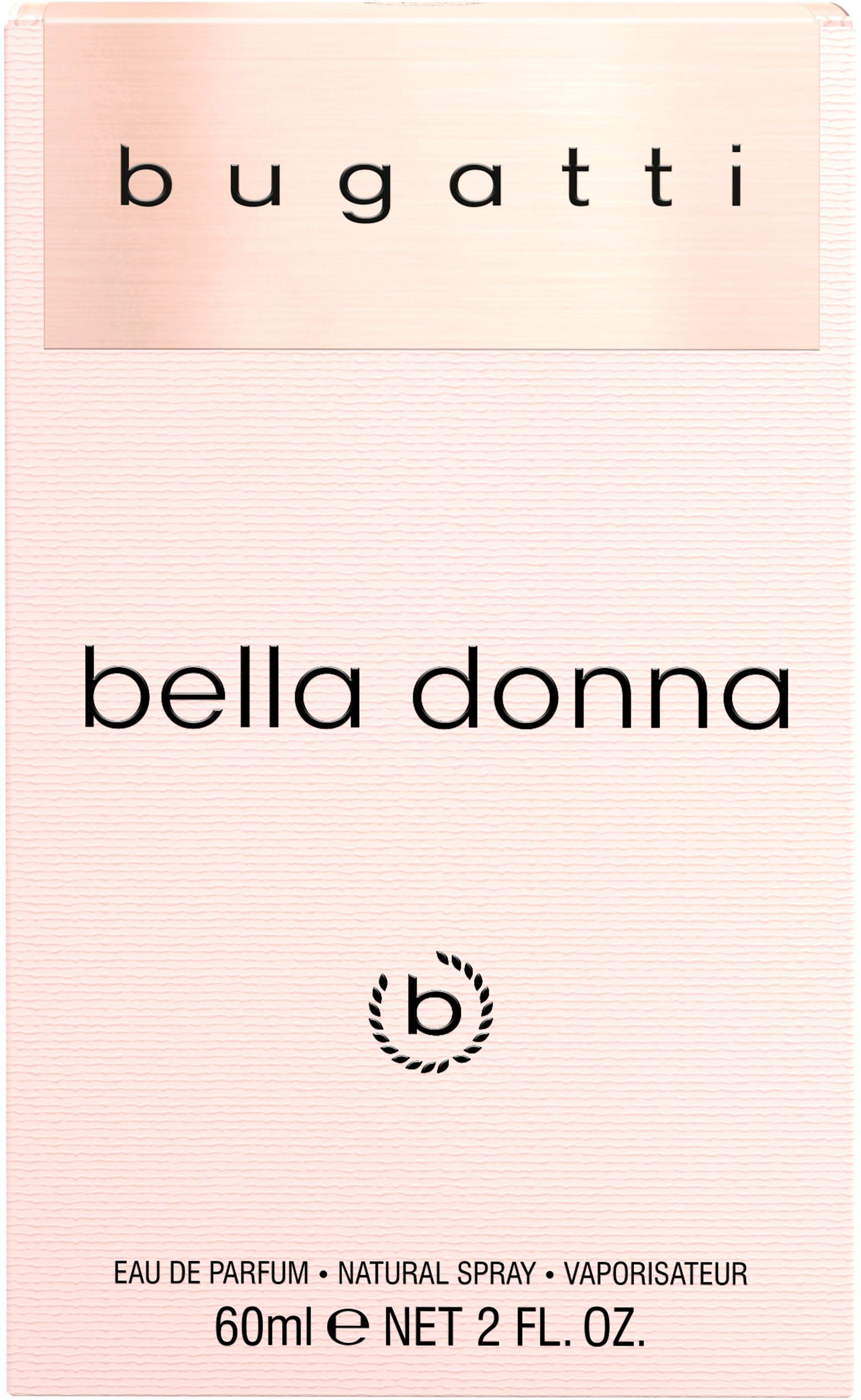 bugatti Eau de Parfum BELLA DONNA, EDP, 60 ml, blumiger Damenduft