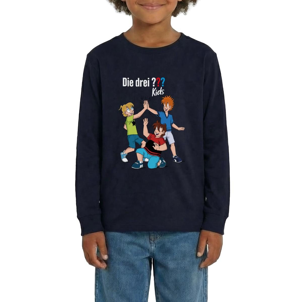T-Shirt Die Drei Fragezeichen Kids Detektive Spürnasen Team Teenager Premium L
