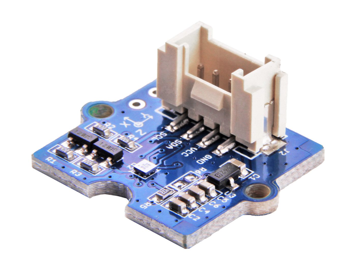 Sensor seeed Grove - Digitaler 3-Achsen-Kompass (BMM150) v2