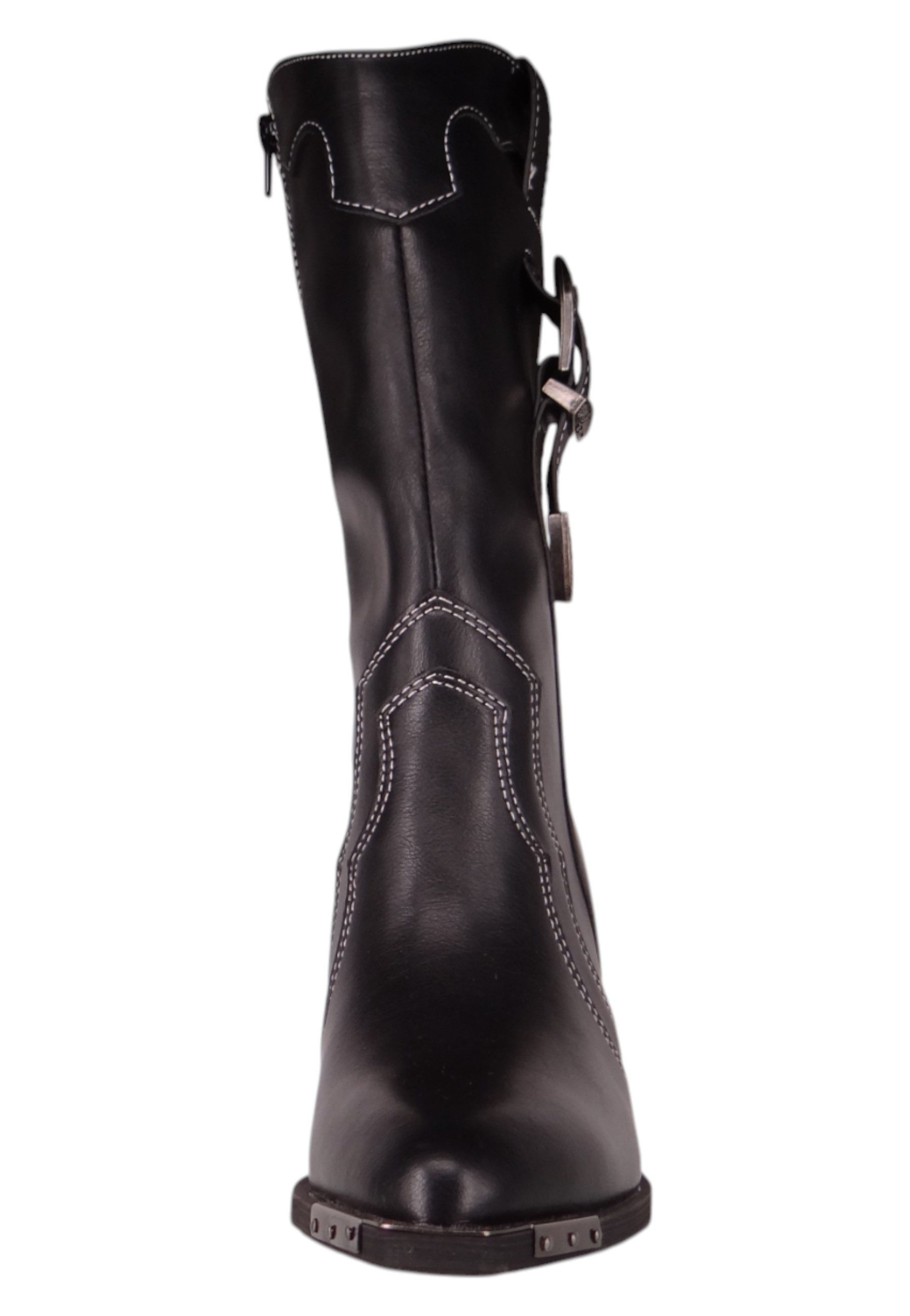 Buffalo 1221052 West Bootie Buckle Black Stiefel – Bild 4 von 5