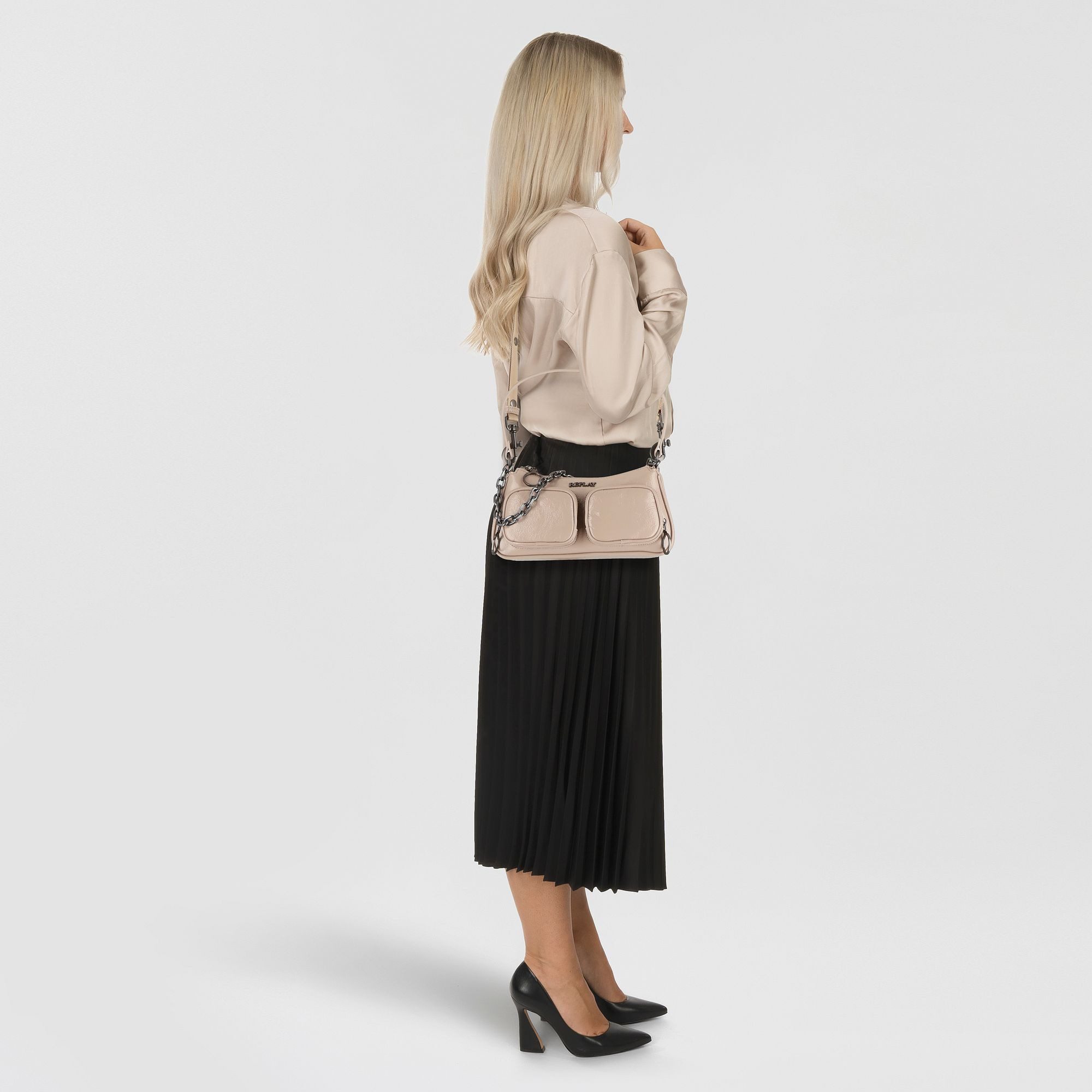 Replay Schultertasche, Polyurethan