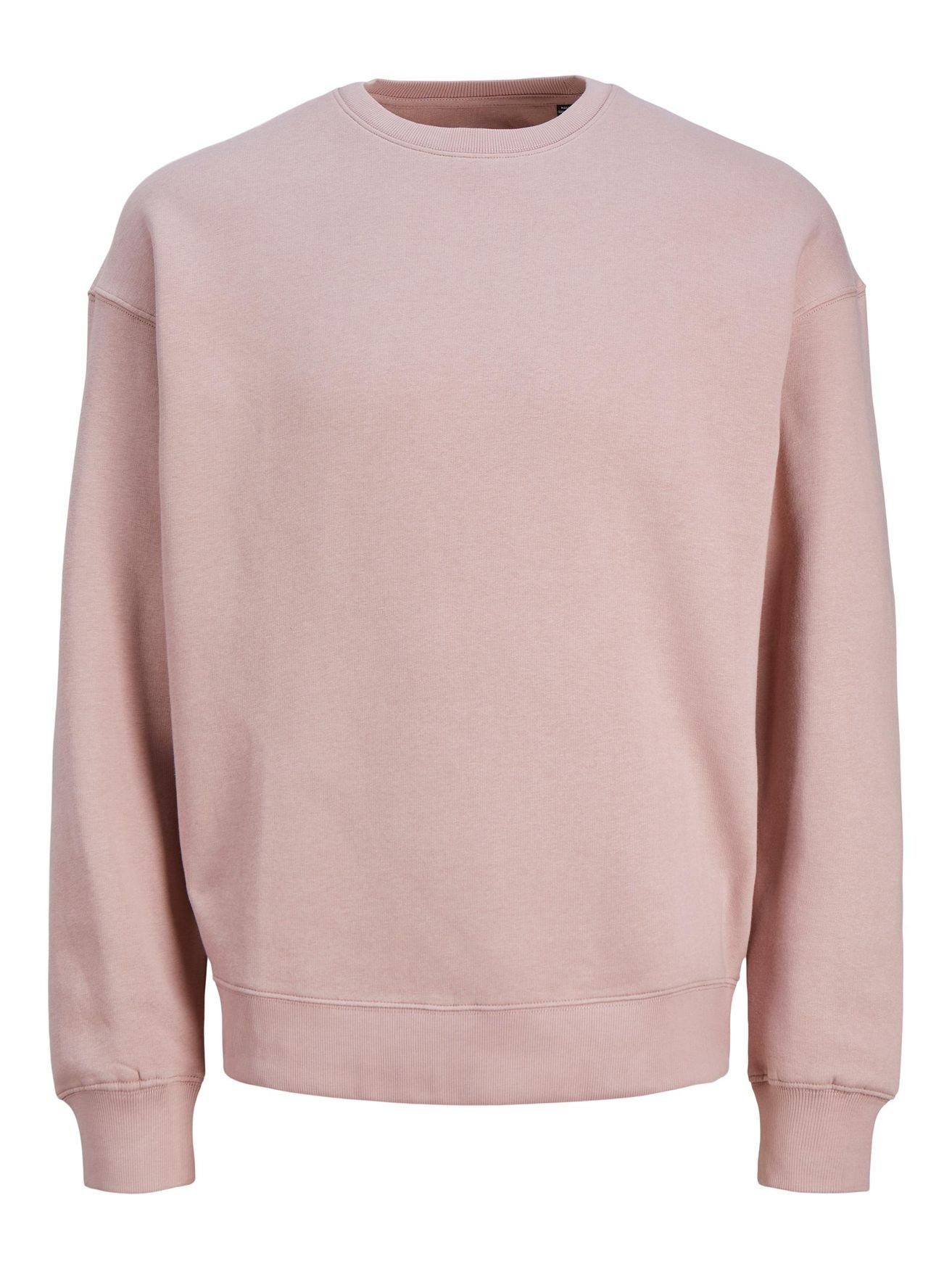 & Lavendel Shirt 4012 Pullover Jones Rundhals (1-tlg) Sweater in Sweatshirt Langarm Basic Jack JJESTAR