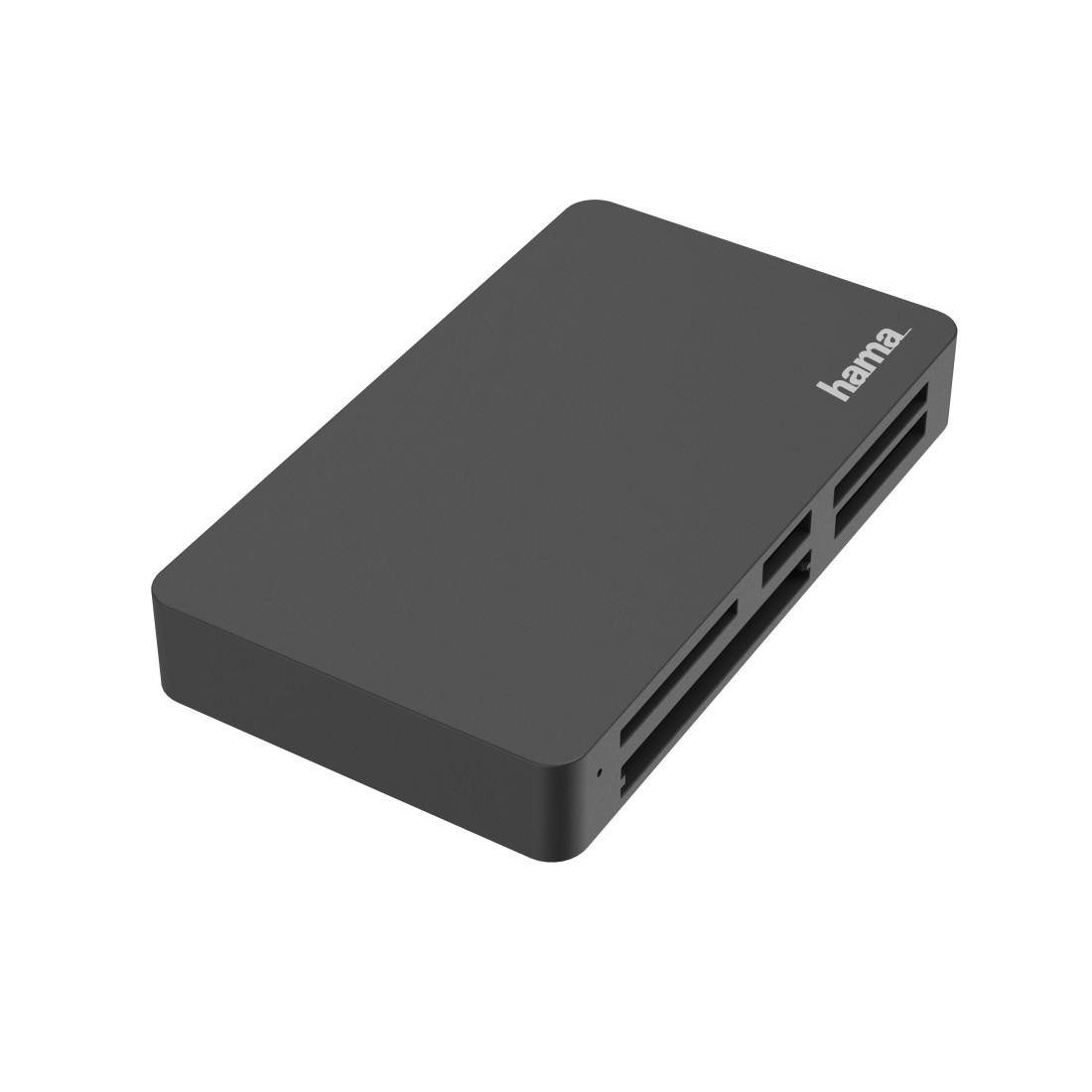 Hama Speicherkartenleser USB 3.0 Kartenlesegerät mit 5 Slots - All in One, für SD/microSD, 5